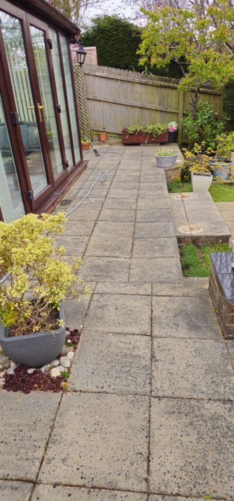 Patio Cleaning Service before